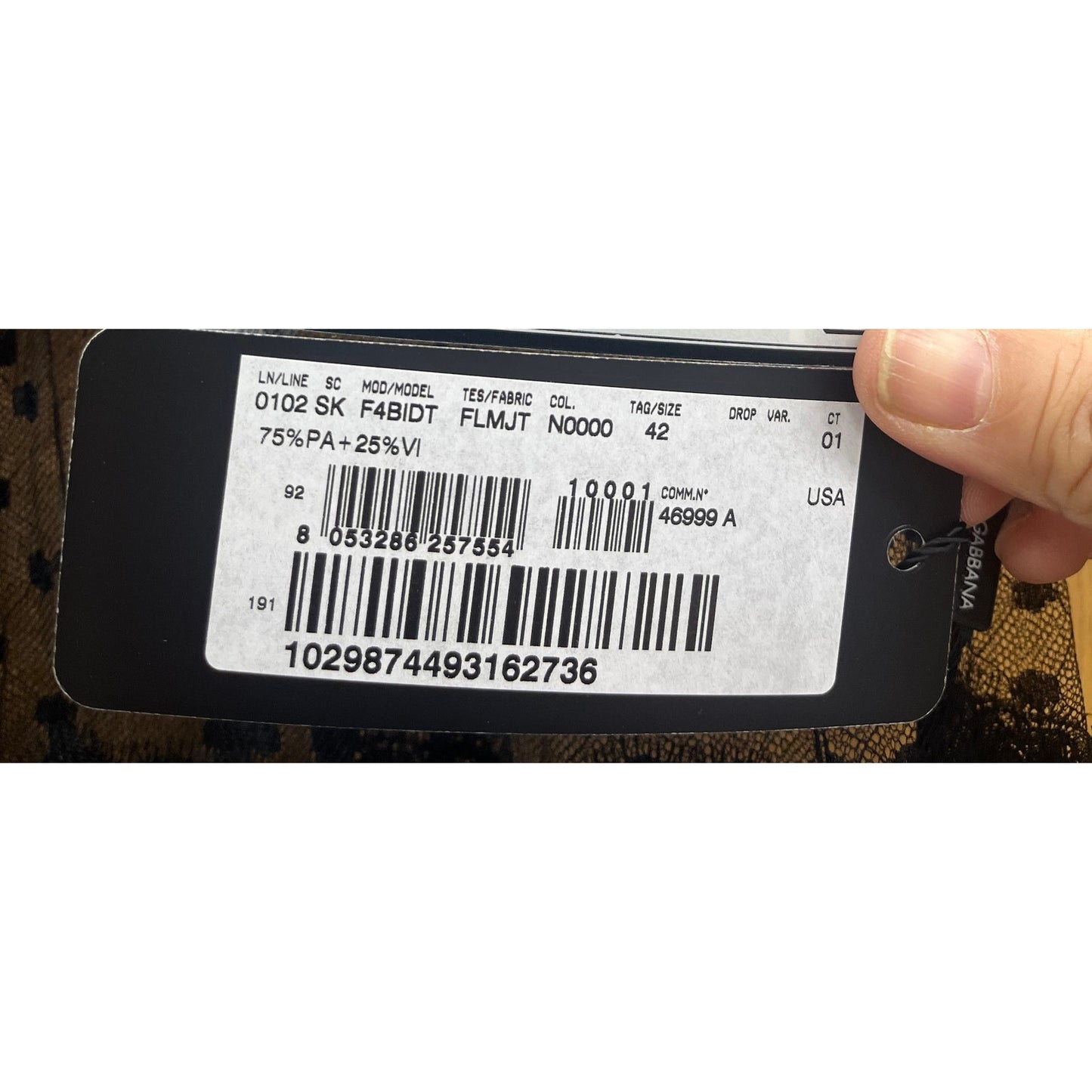 NWT Dolce & Gabbana Black Lace-trimmed Tiered Tulle Midi Skirt IT 40 US S