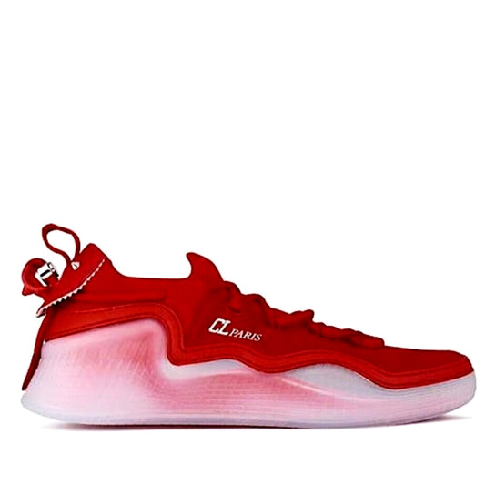 Christian Louboutin Arpoador Donna Flat Mesh & Suede Sneakers Red 38.5