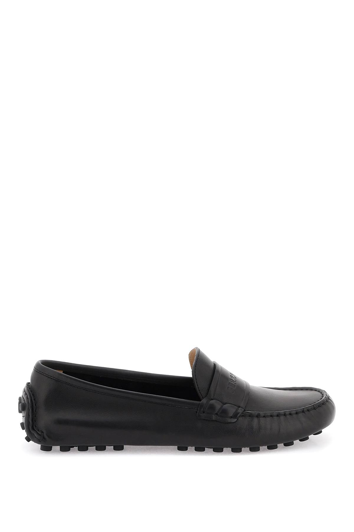 Ferragamo Embossed Logo Loafers