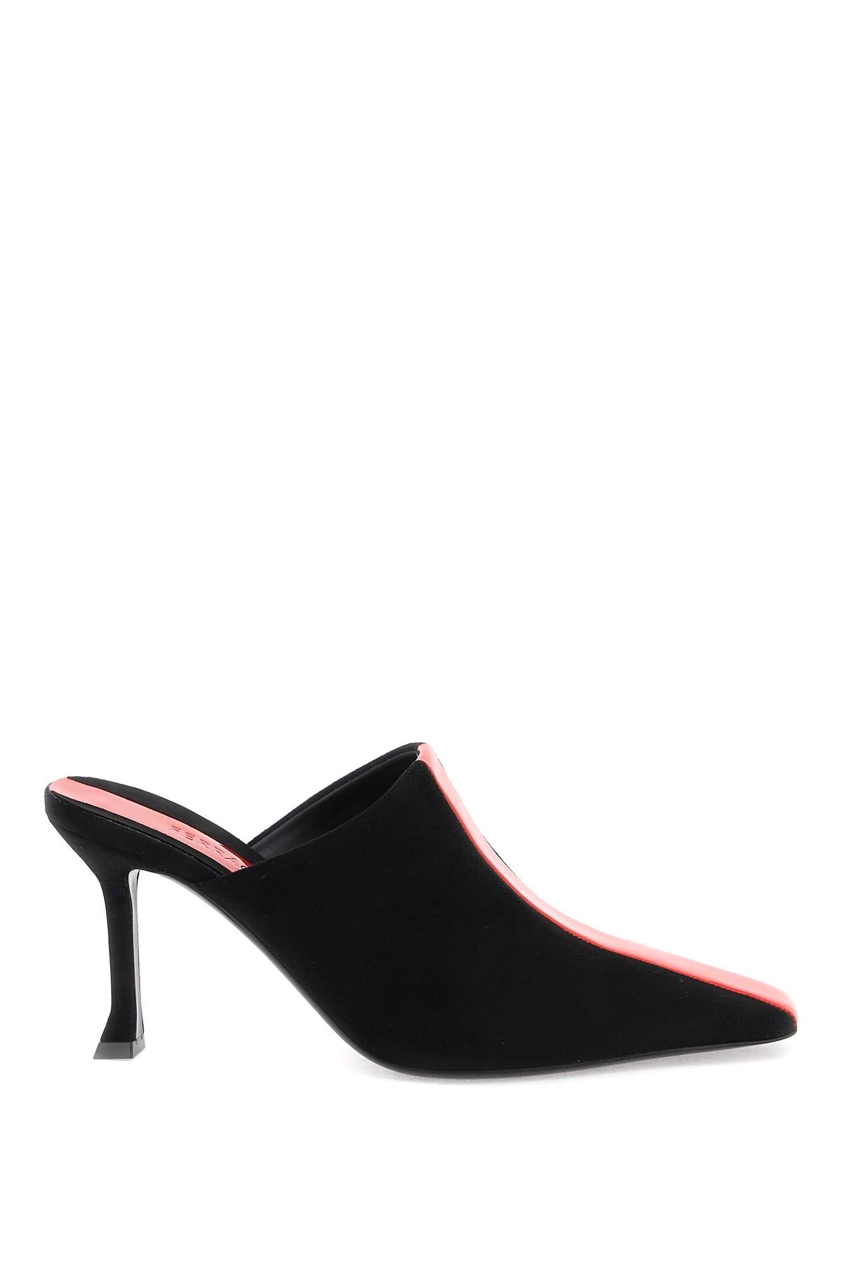 Ferragamo Mules With Graphic Inset