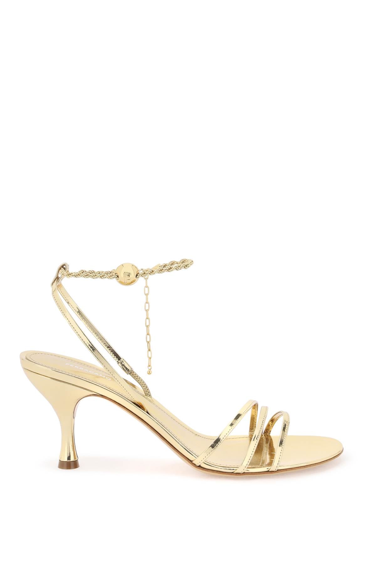 Ferragamo Sandals With Chain