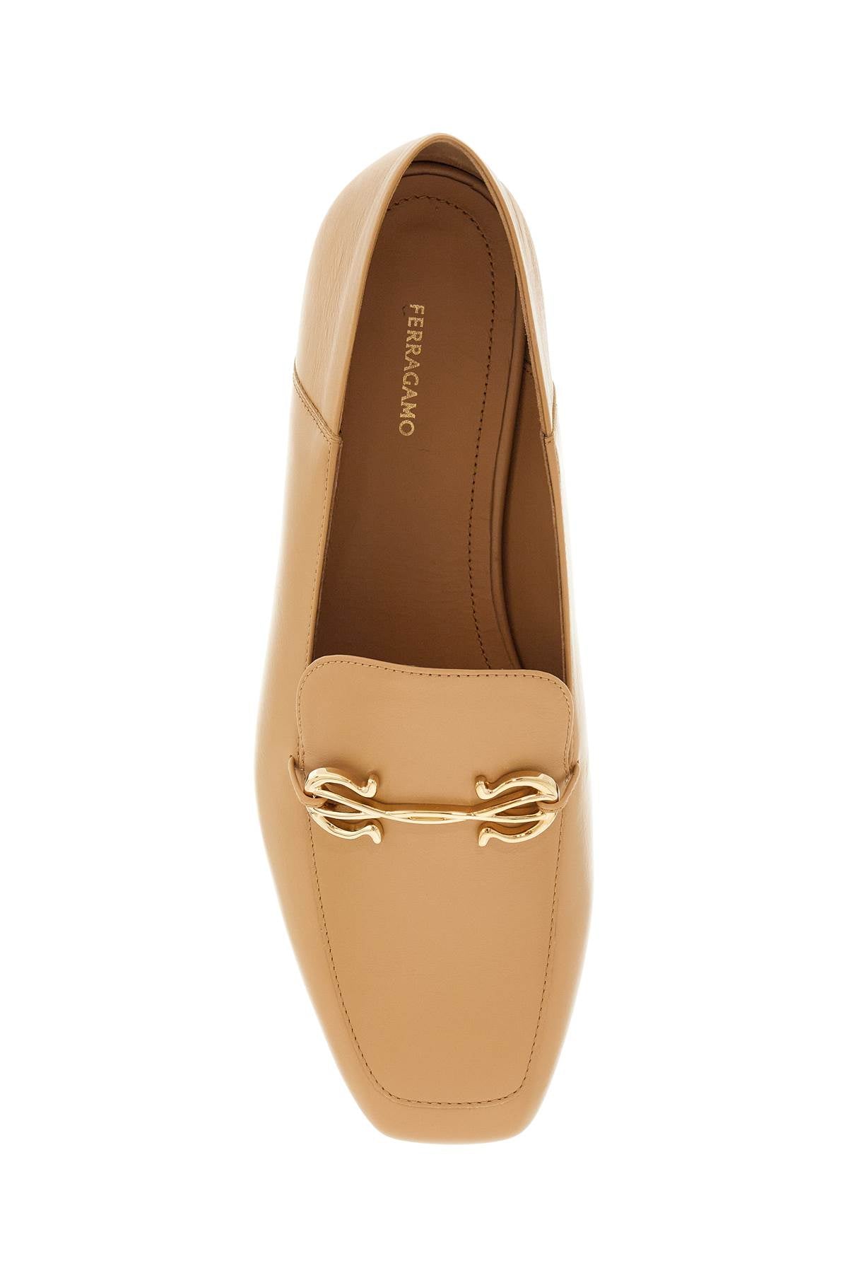 Ferragamo Nappa Leather Gancini Ornament