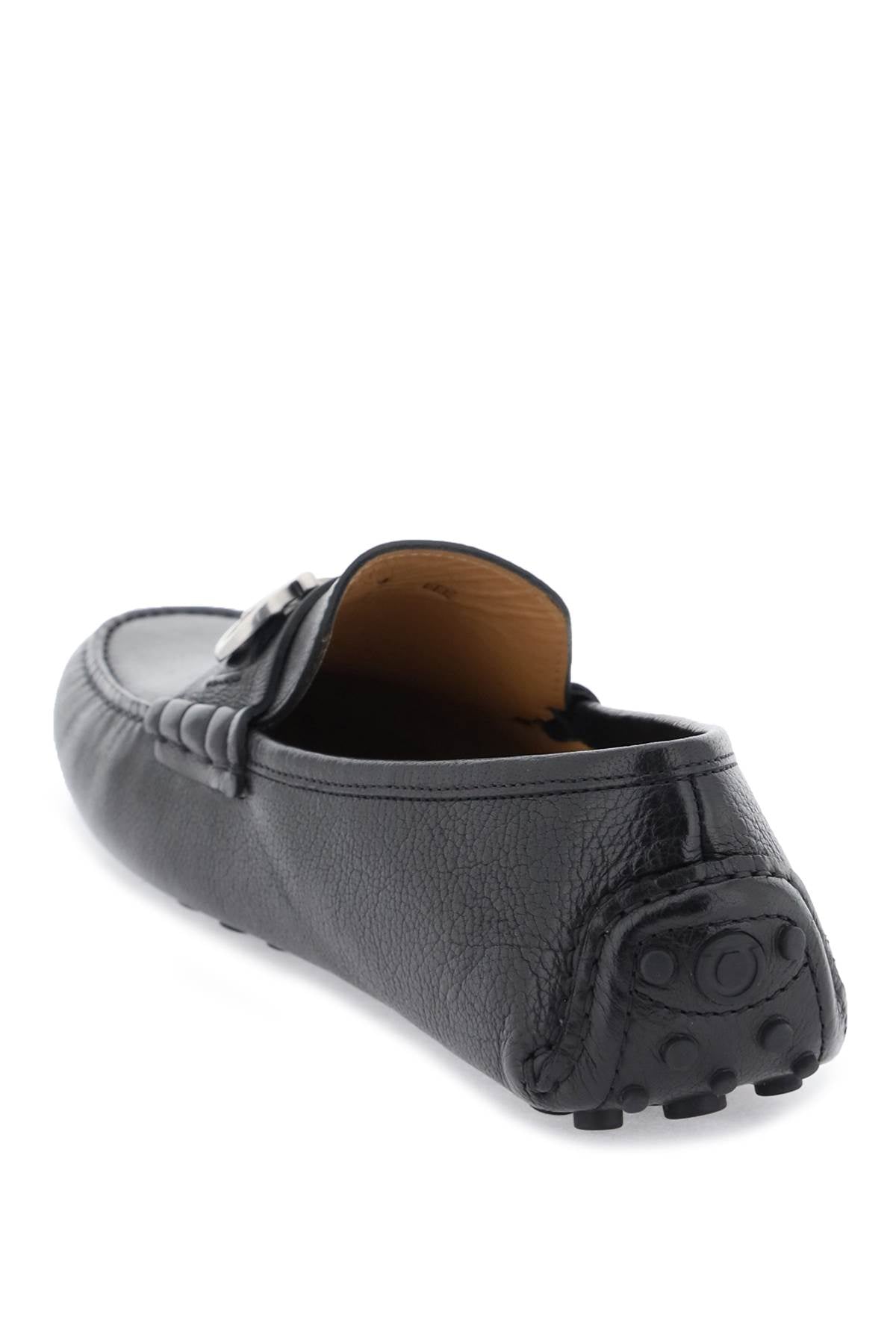 Ferragamo Loafers With Gancini Detail