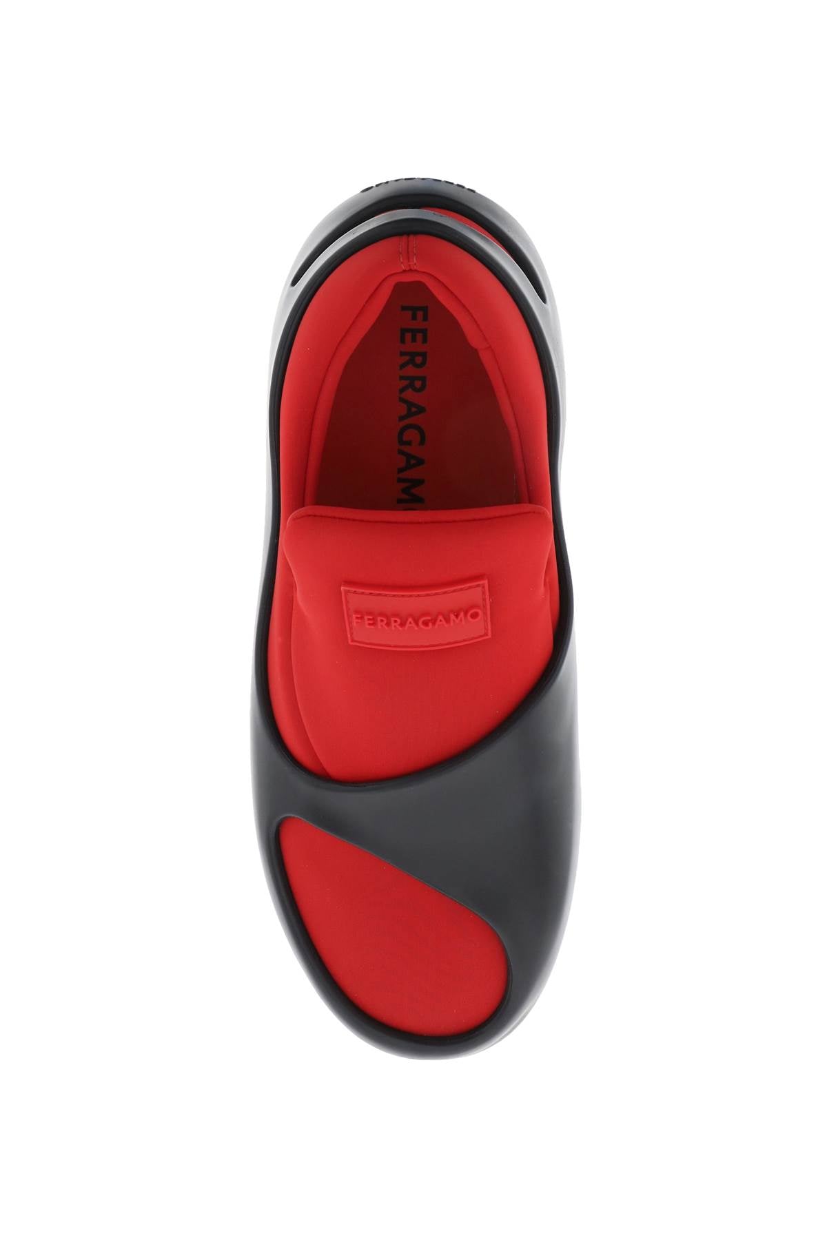 Ferragamo Cut-Out Effect Slip-Ons