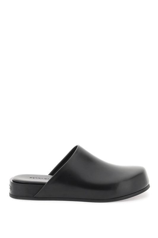 Ferragamo Smooth Leather Clogs