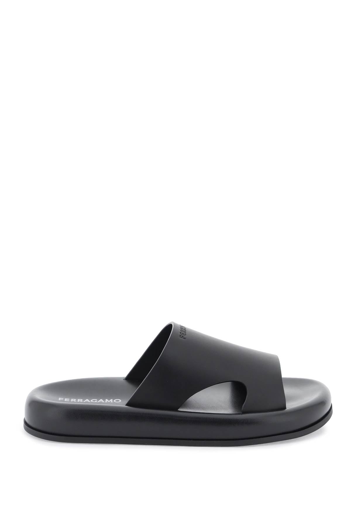 Ferragamo Cut-Out Slides