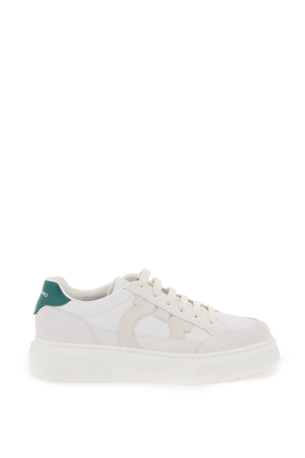 Ferragamo Gancini Low-Top Sneakers