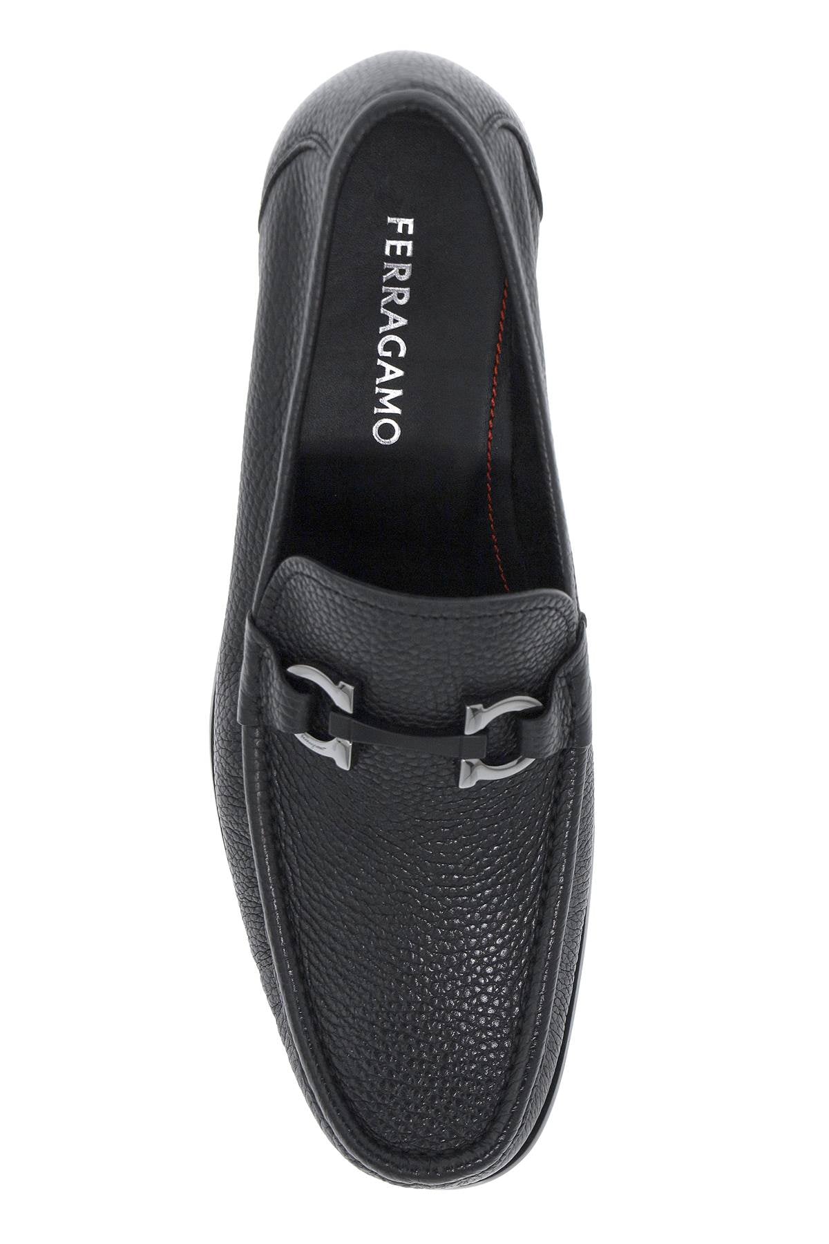 Ferragamo Loafers With Buckle And Hooks