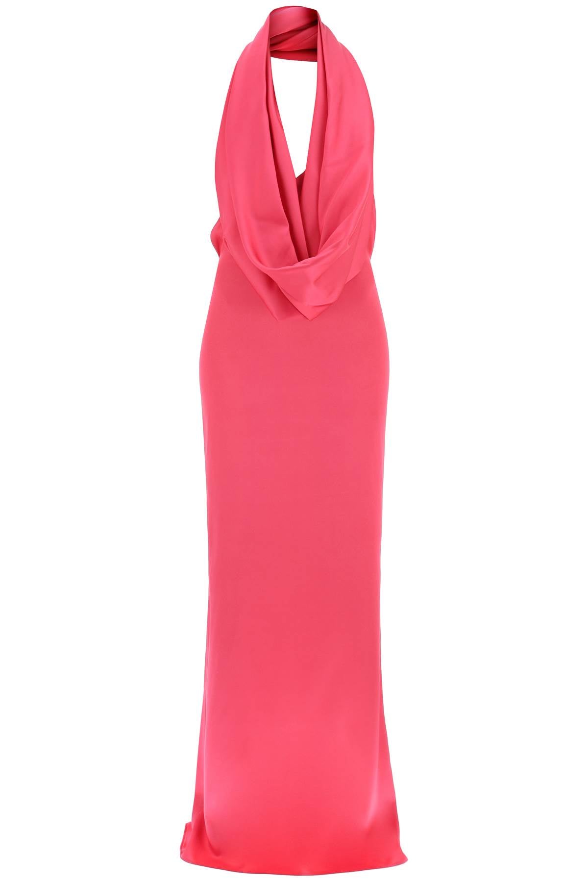 Giuseppe Di Morabito Maxi Gown With Built-In Hood