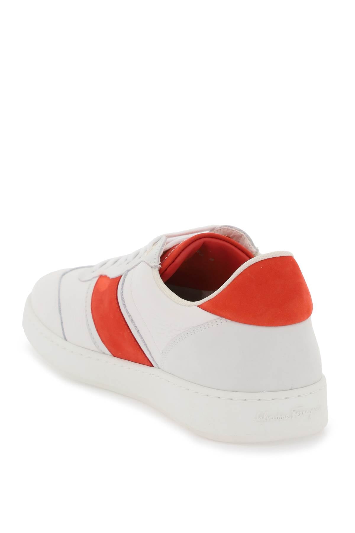 Ferragamo Leather Sneakers