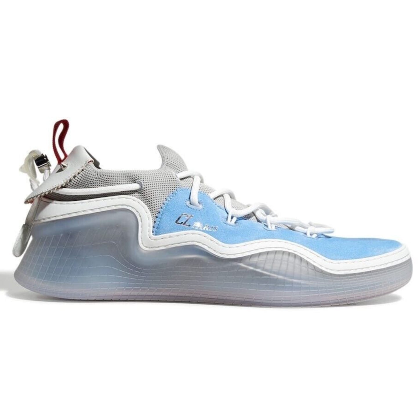 CHRISTIAN LOUBOUTIN Men's Arpoador Low-top Sneakers Blue 41.5