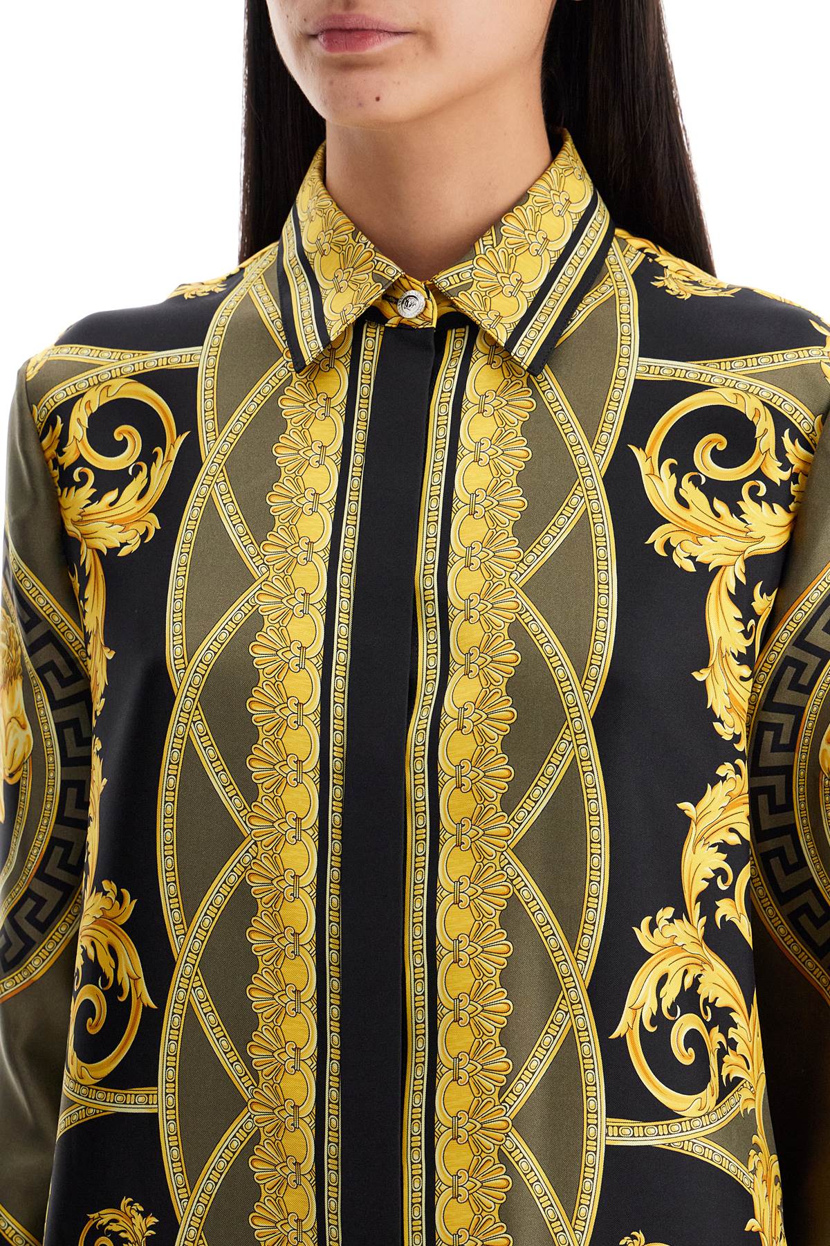 Versace Silk Shirt The Cut Of The Gods