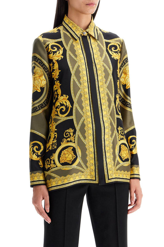 Versace Silk Shirt The Cut Of The Gods