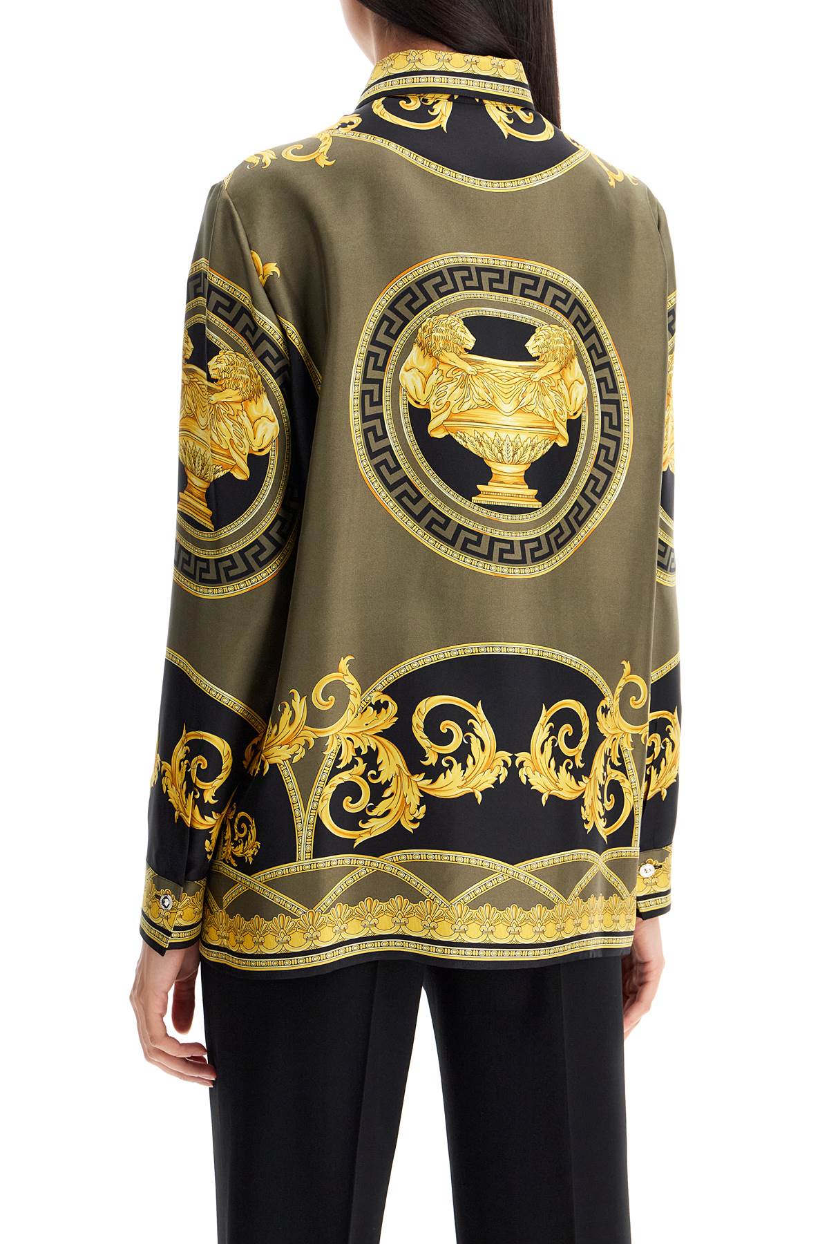 Versace Silk Shirt The Cut Of The Gods