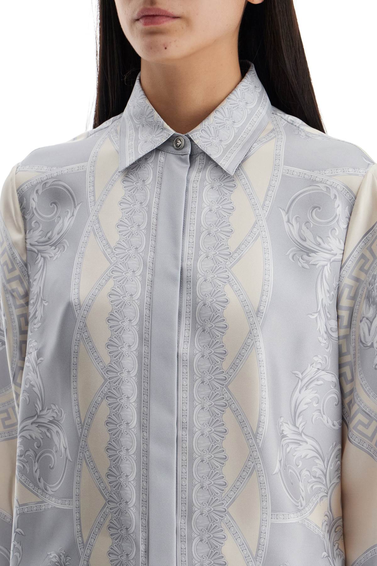 Versace Silk Shirt The Cut Of The Gods