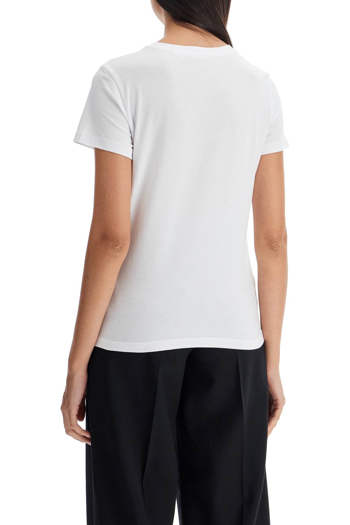 Pinko Short-Sleeved T-Shirt With Embroidery