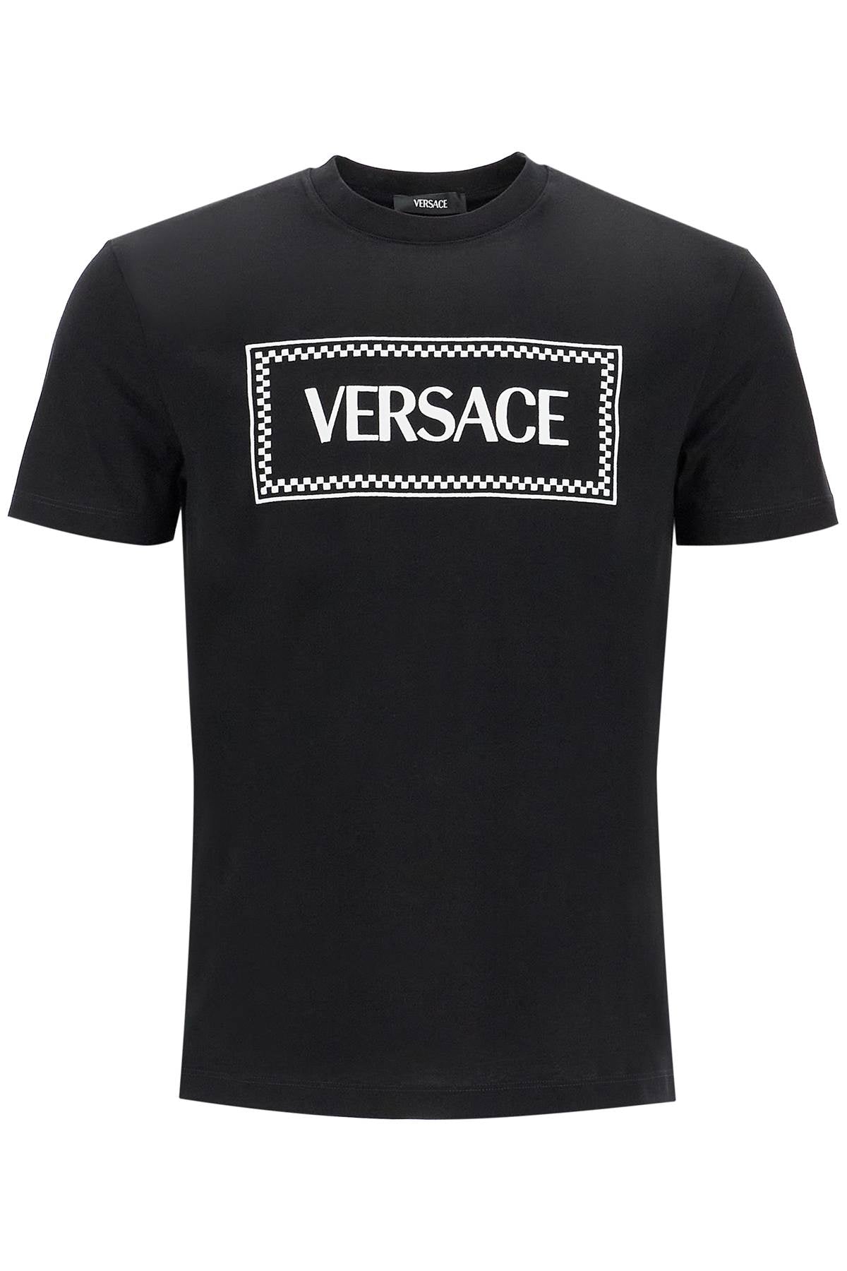 Versace Embroidered Logo T-Shirt