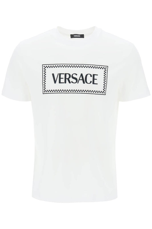 Versace Embroidered Logo T-Shirt