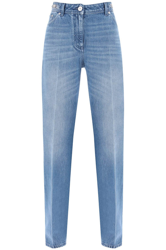 Versace Boyfriend Jeans With Tailored Crease