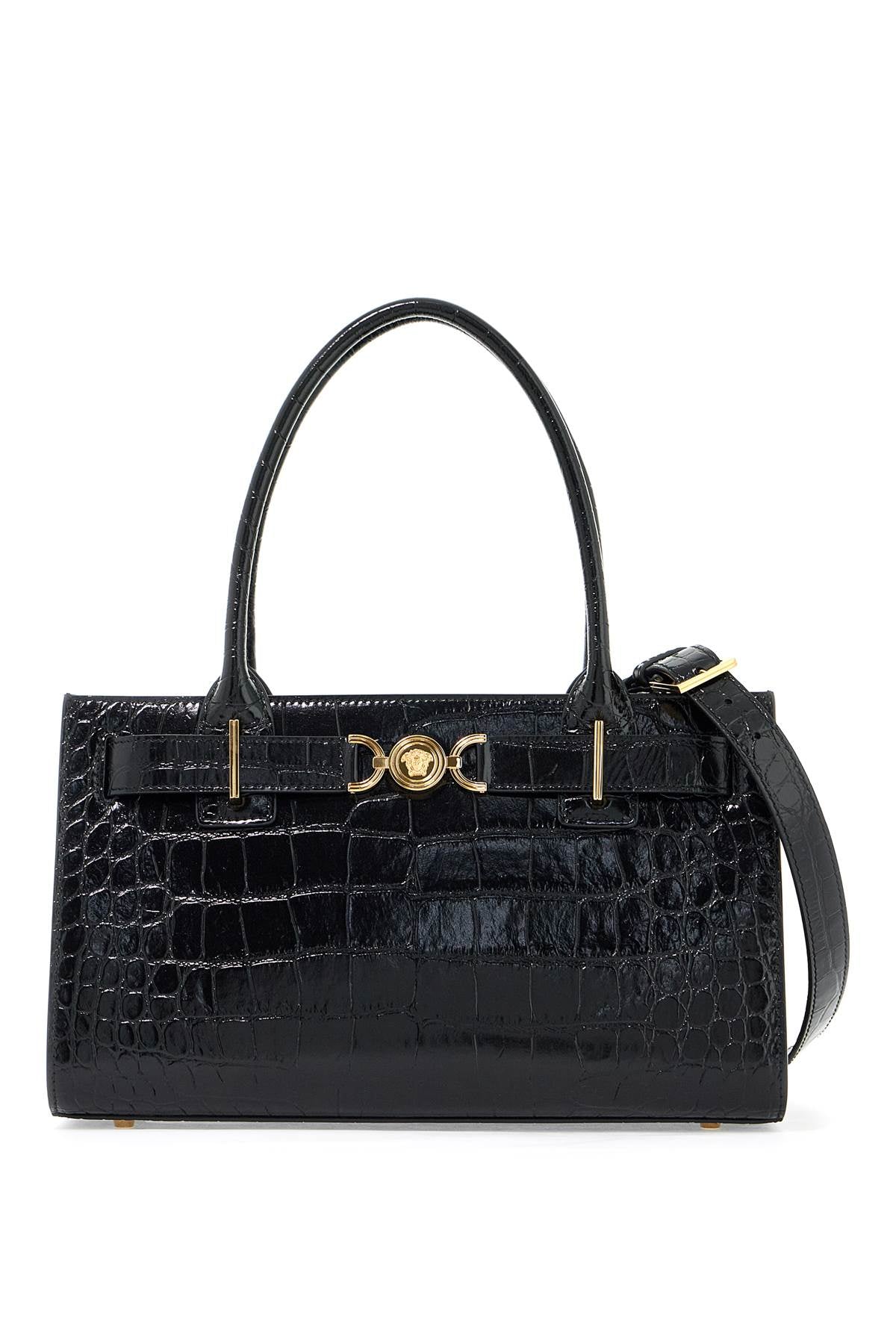 VERSACE Borsa Tote Effetto Cocco Medusa 95