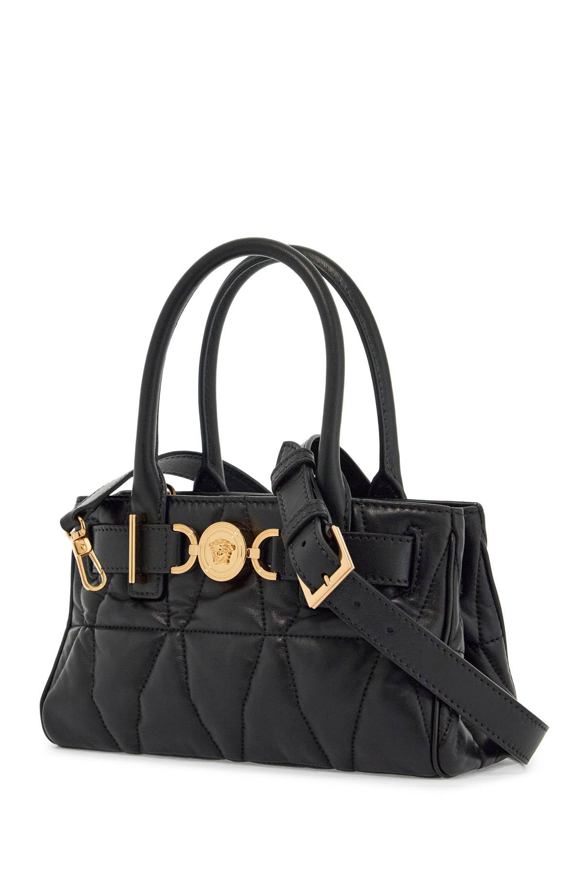 Versace Quilted Medusa Handbag