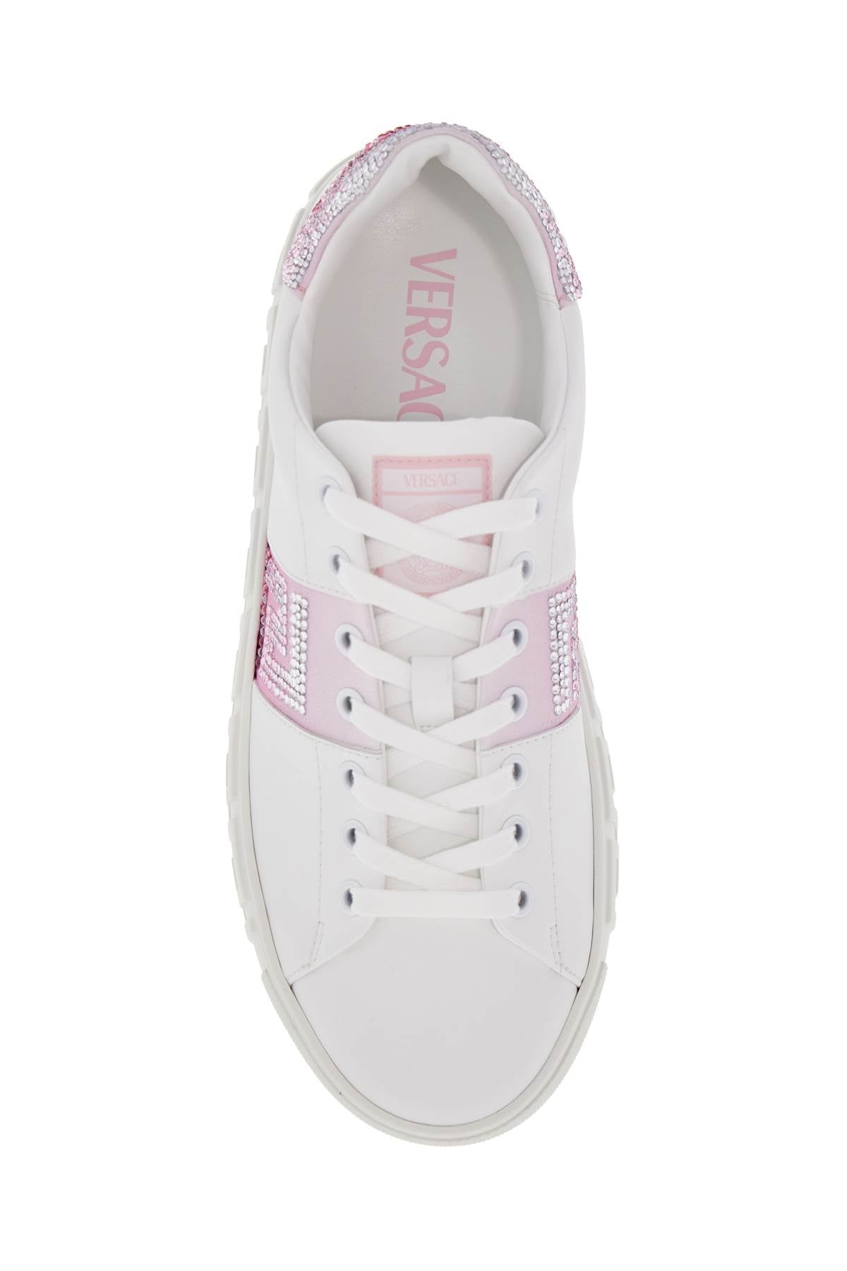 Versace Greca Crystal Sneakers