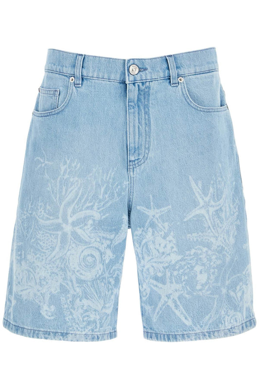 Versace Baroque Sea Denim Lasered