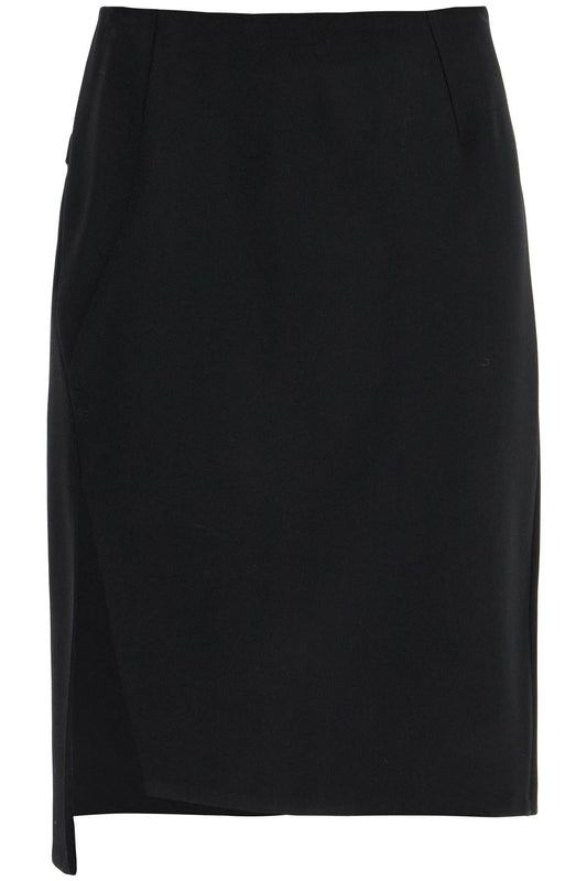 Versace Asymmetric Midi Skirt