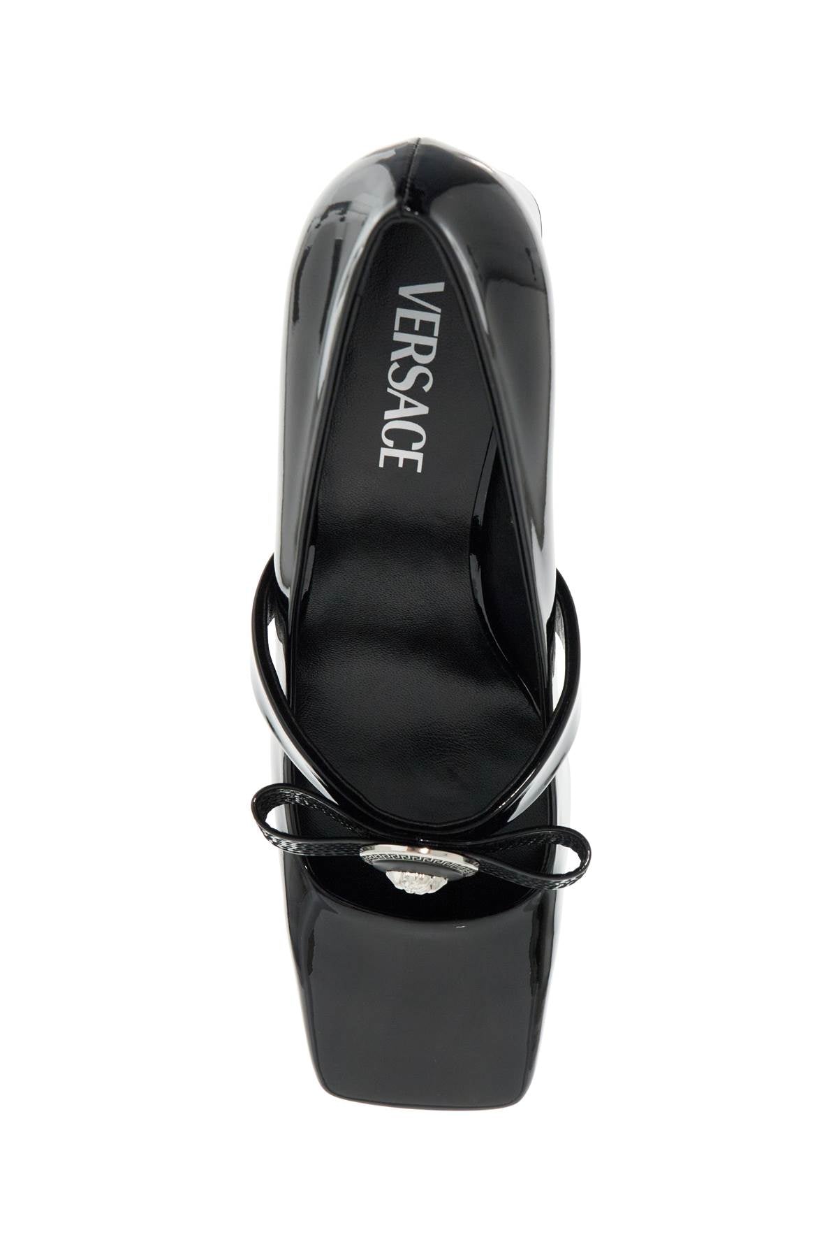 Versace Gianni Ribbon Patent Leather D