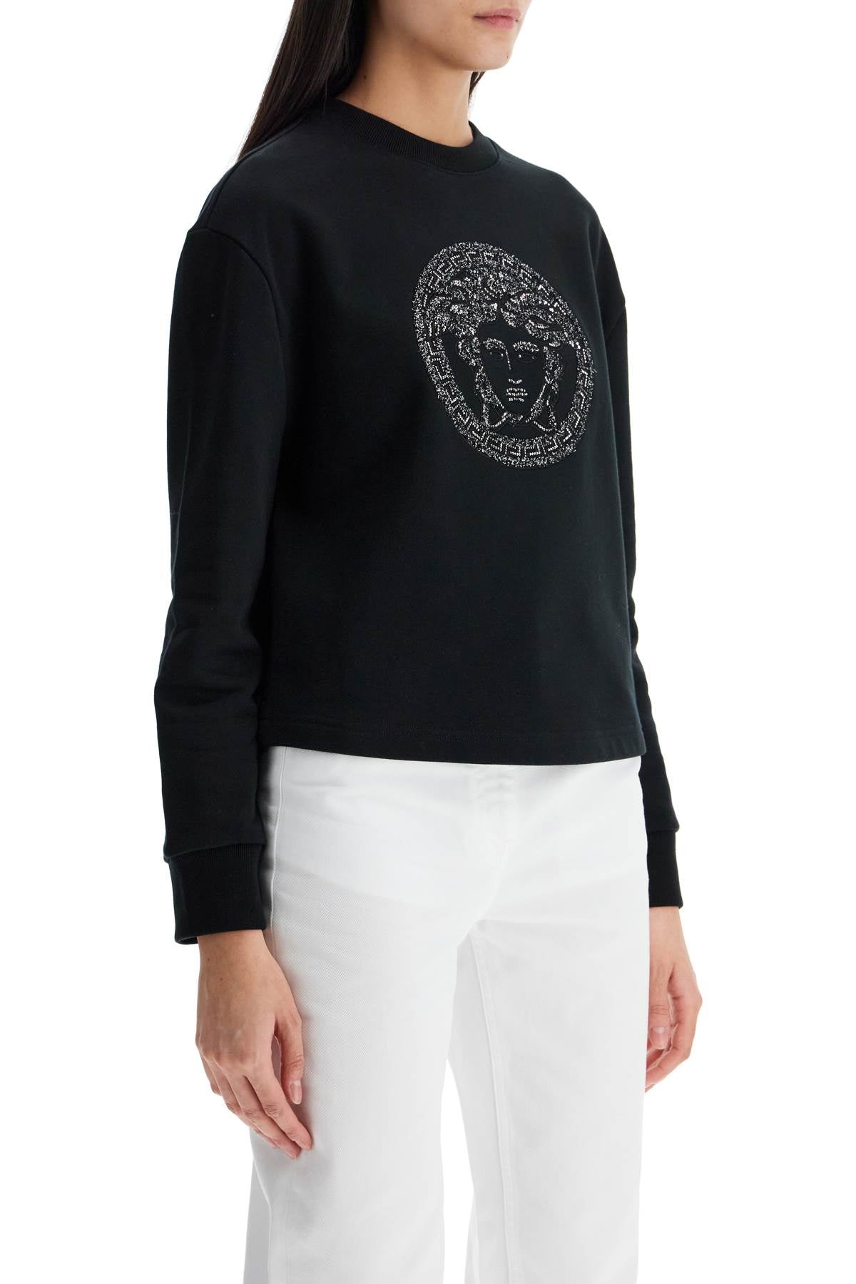 Versace Boxy Sweatshirt With Med