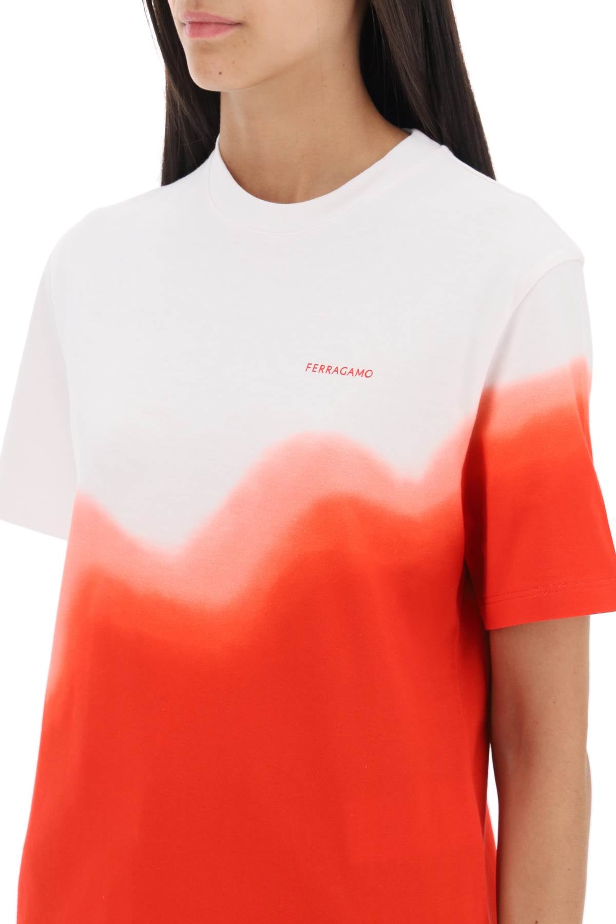 Ferragamo Tie-Dye T-Shirt