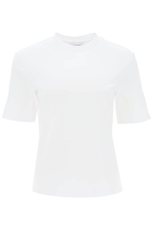 Ferragamo T-Shirt With Gancini Label