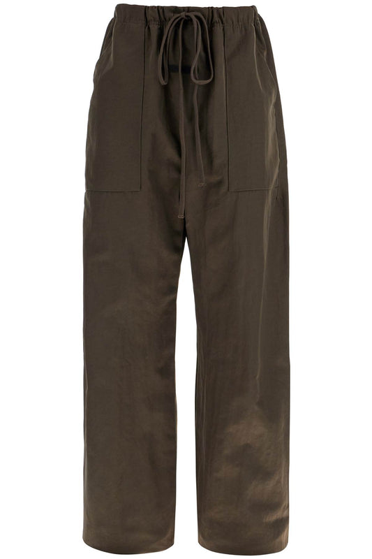 Fear Of God Essentials Textured Nylon Utility Pants For Versatile