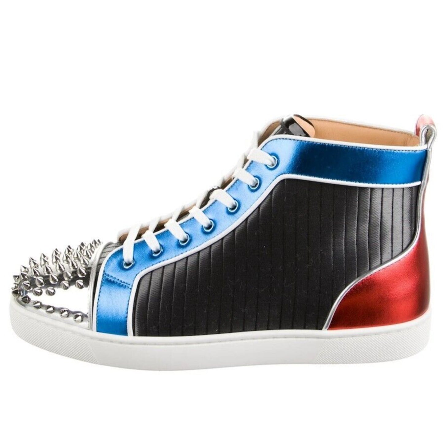 Christian Louboutin Lou spikes Louis Limited edition Hi-Top Sneakers Blue