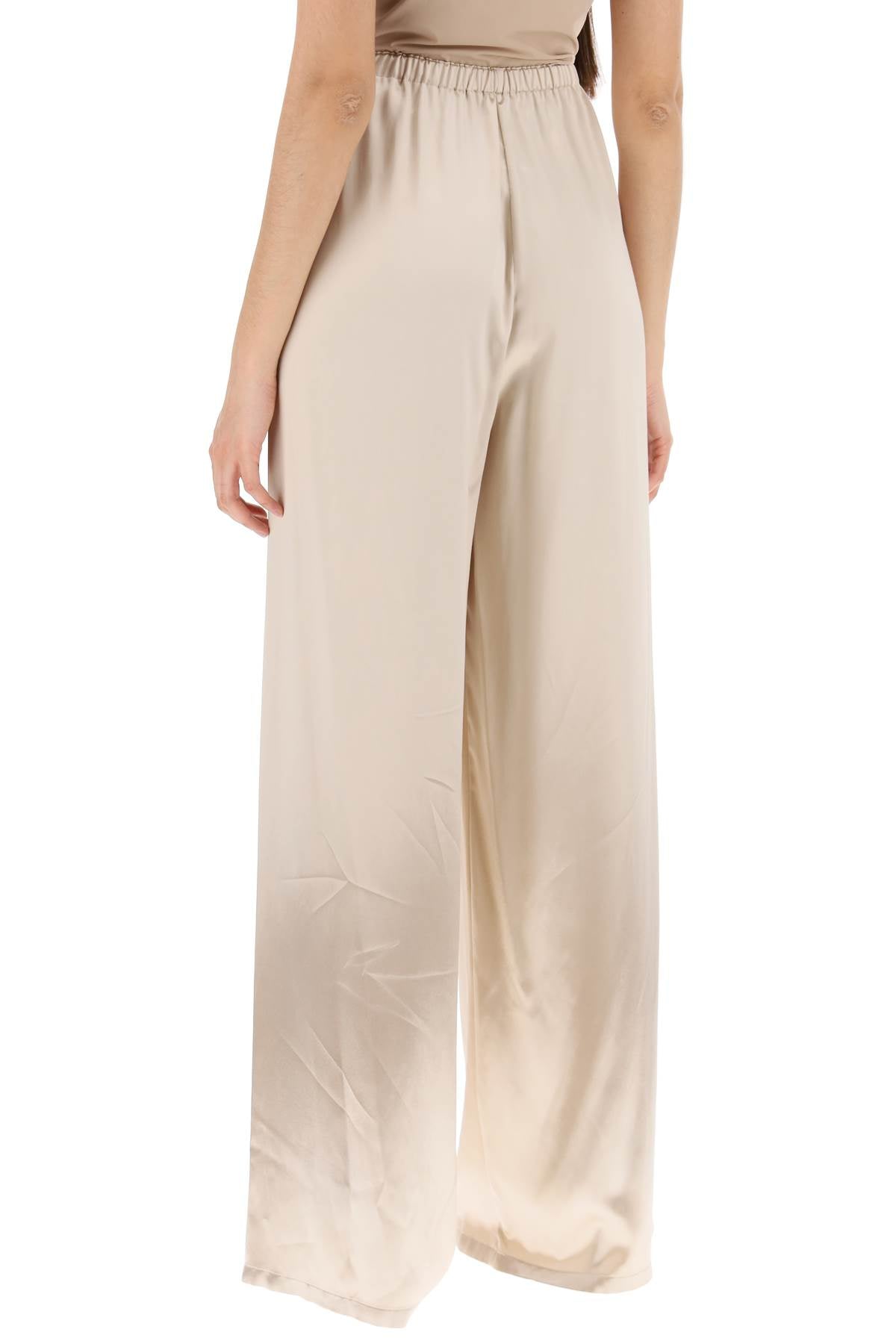 Ferragamo Satin Pants For Women