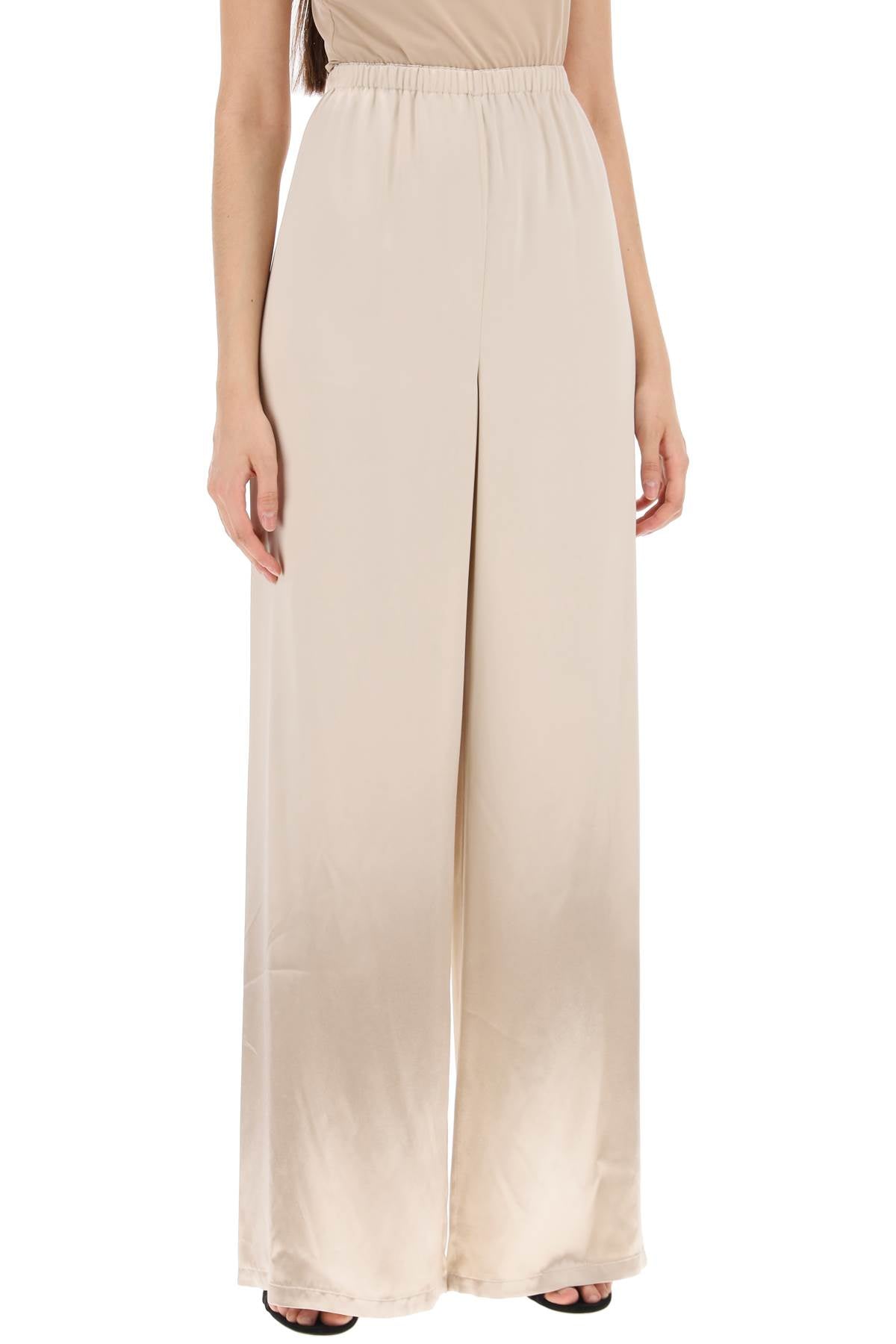 Ferragamo Satin Pants For Women