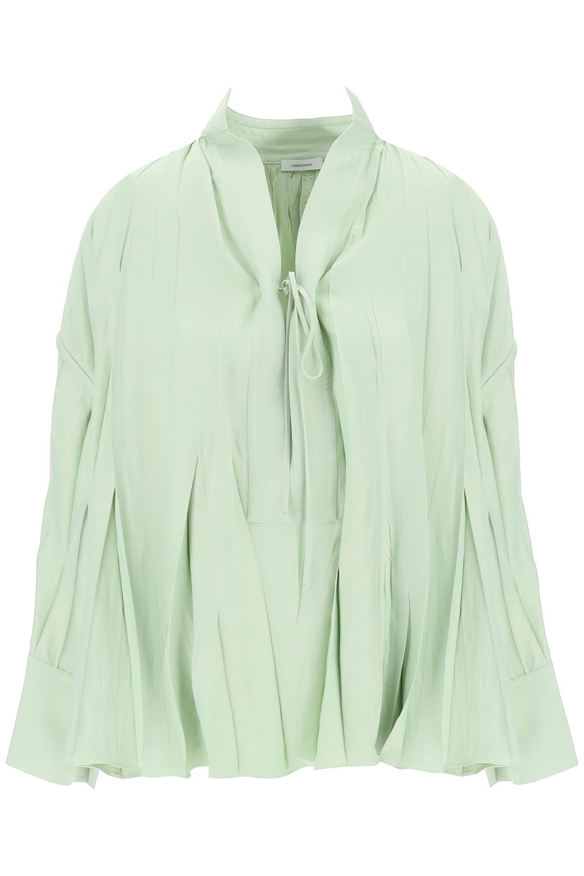 Ferragamo Caftan-Style Blouse