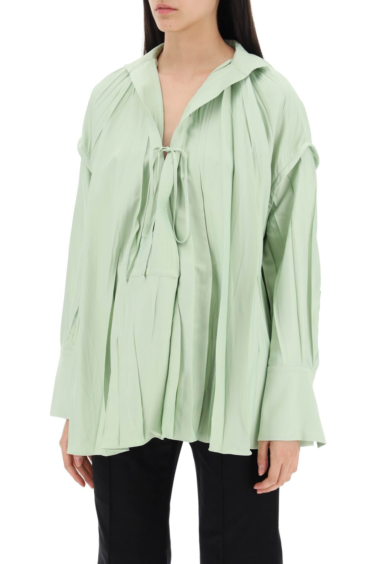 Ferragamo Caftan-Style Blouse