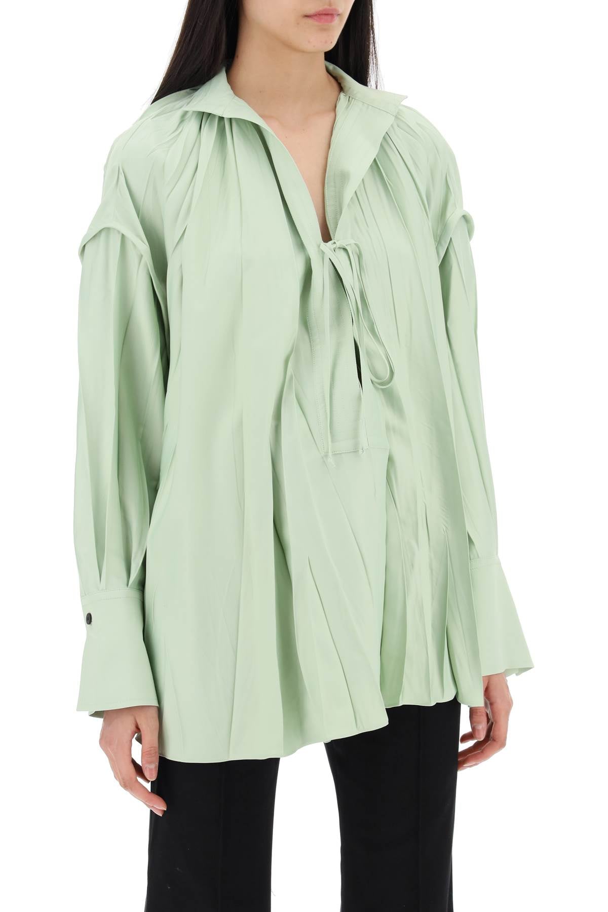 Ferragamo Caftan-Style Blouse