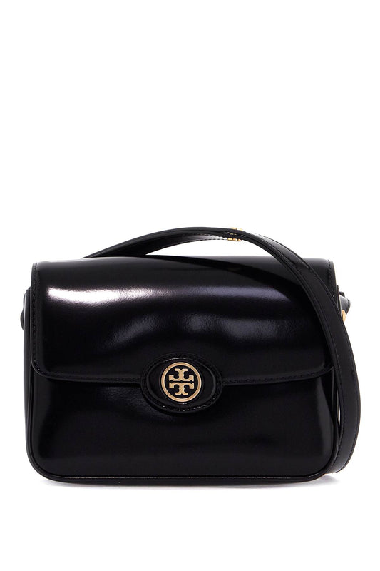 Tory Burch Brushed Leather Robinson Shoulder Bag