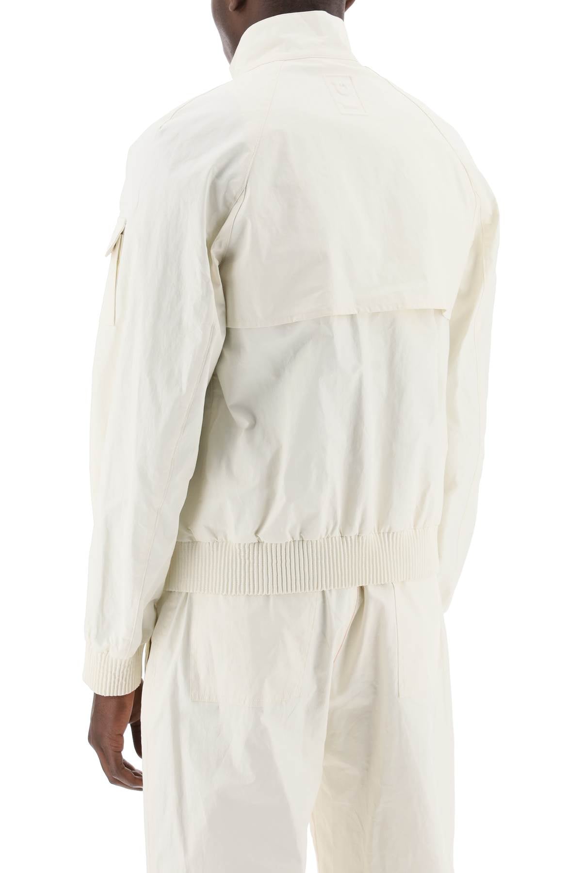 Ferragamo Linen Coated Blouson