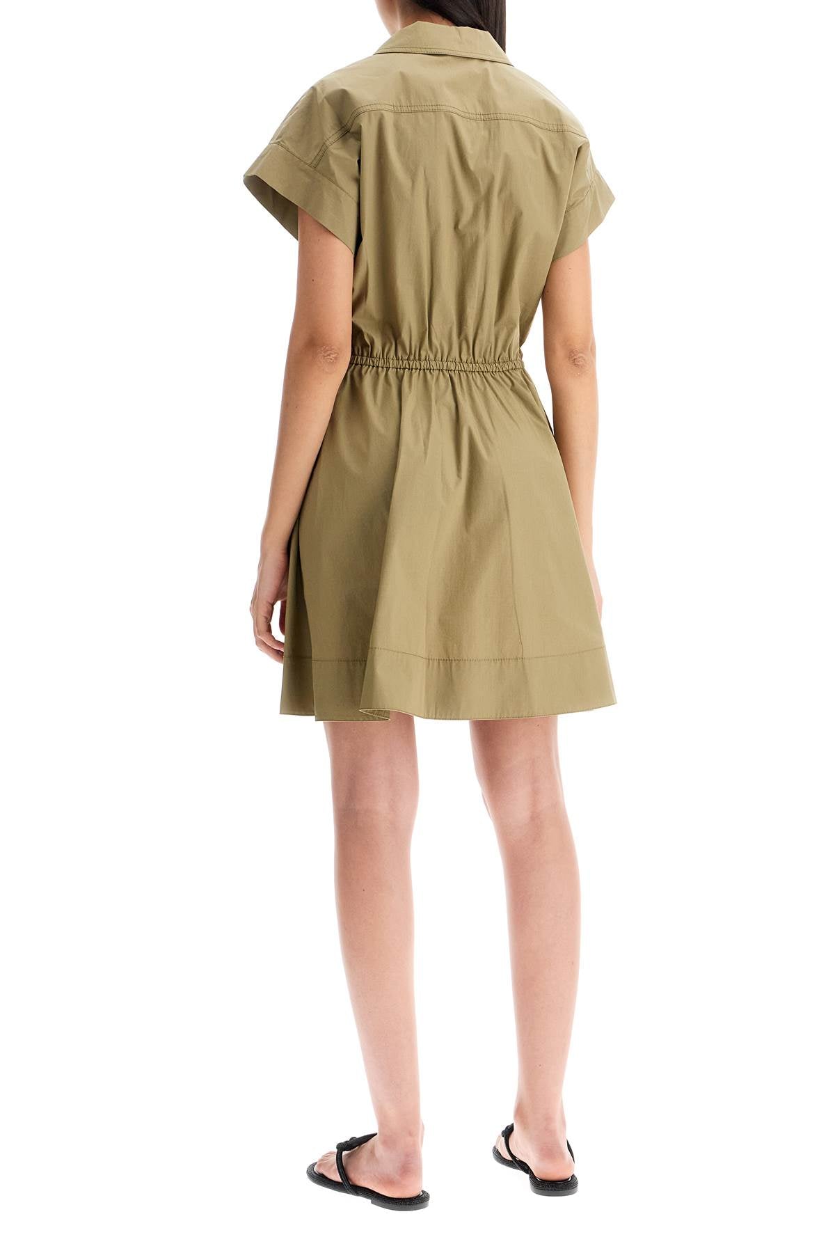 Tory Burch Mini Poplin Chemisier Dress