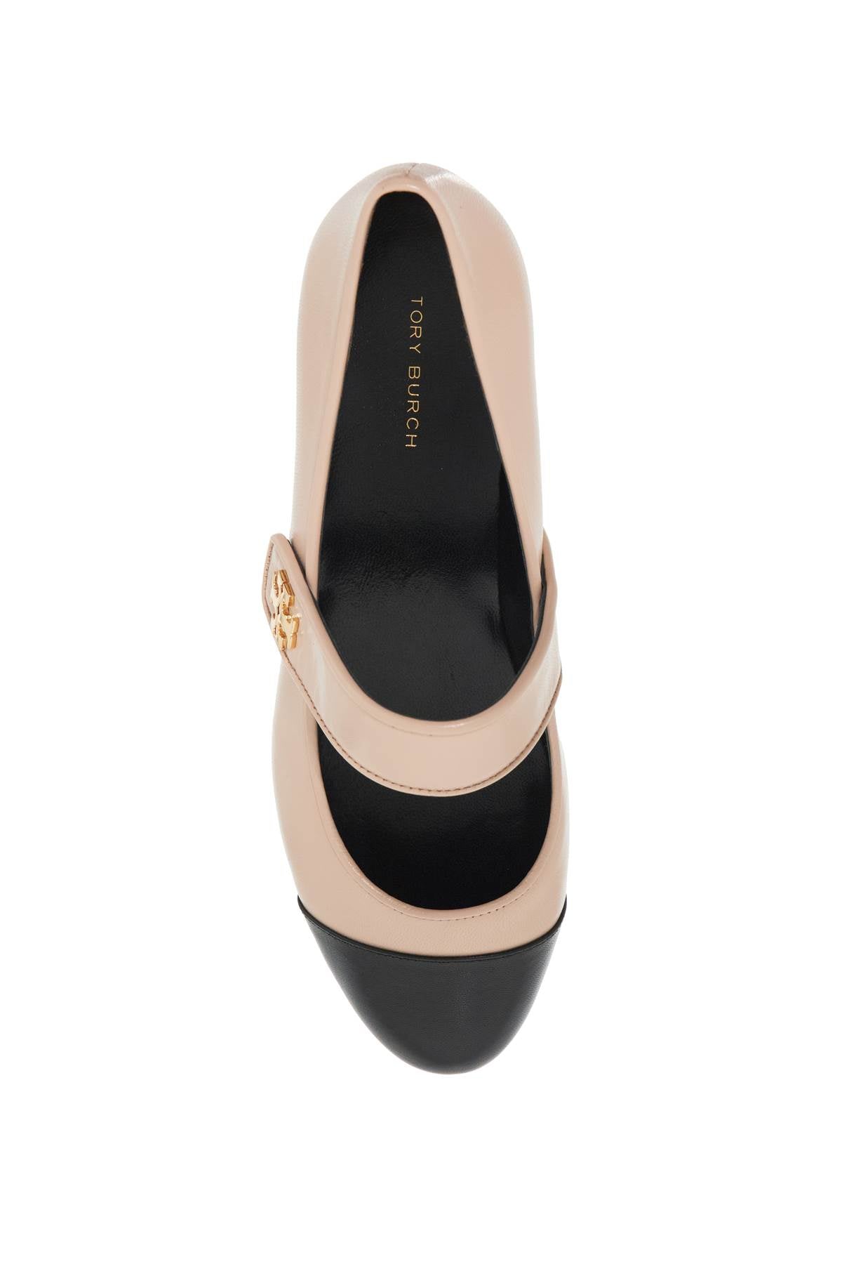 Tory Burch Mary Jane With Contrasting Toe Cap