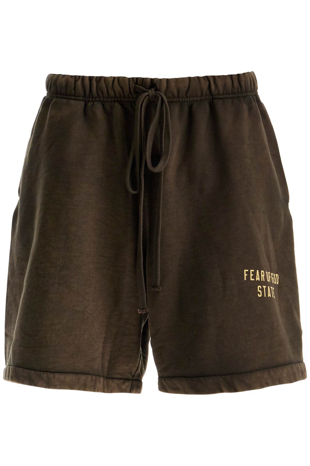 Fear Of God Essentials Bermuda In Felpa Con Coulisse