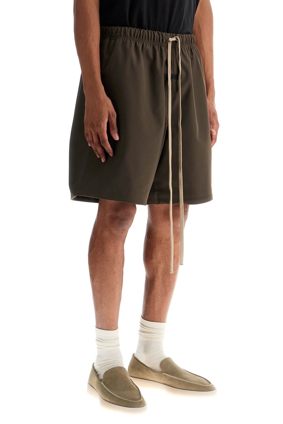 Fear Of God Essentials Bonded Nylon Soccer Shorts