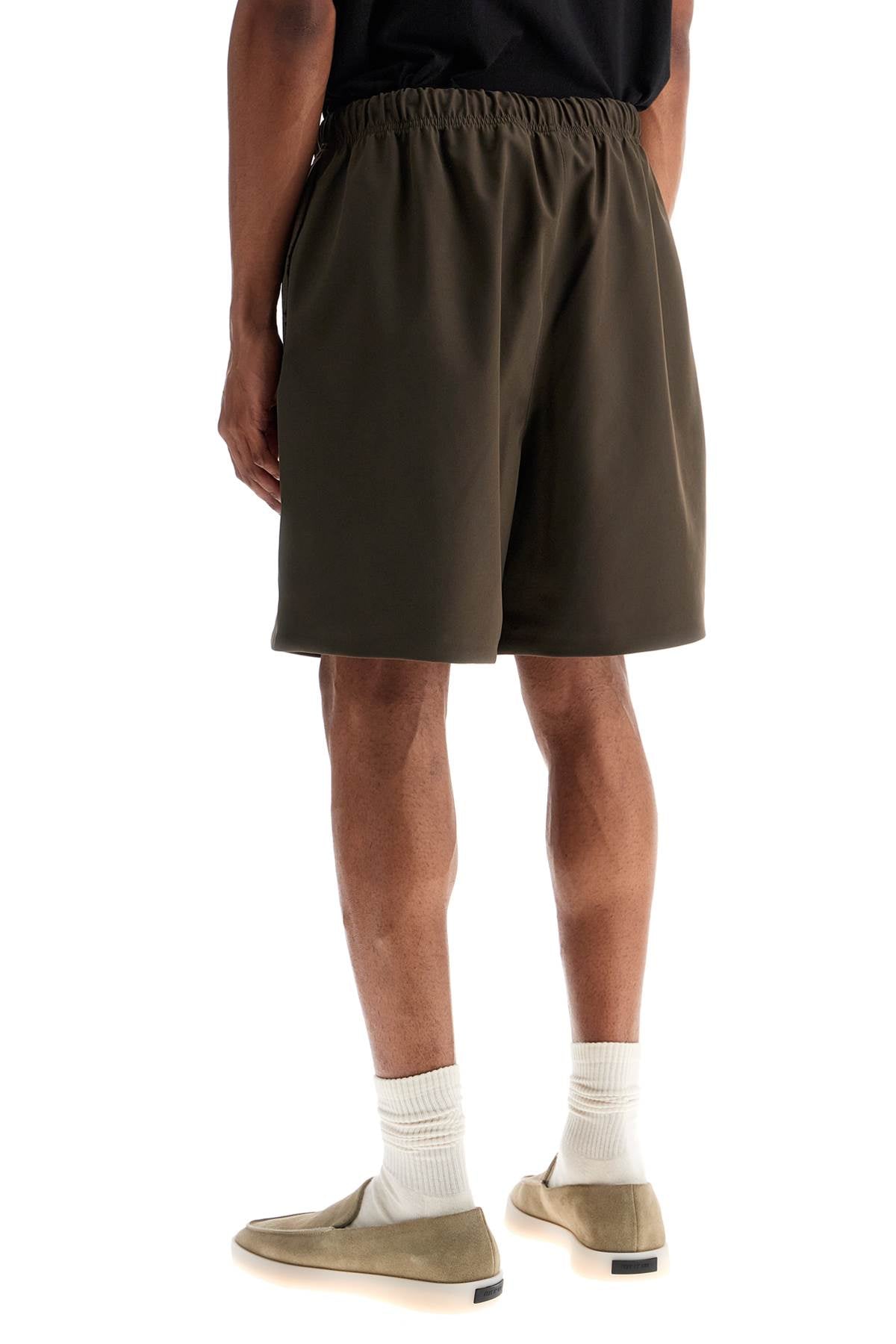 Fear Of God Essentials Bonded Nylon Soccer Shorts