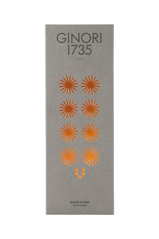 Ginori 1735 Black Stone Incenses Refill For Il Frate