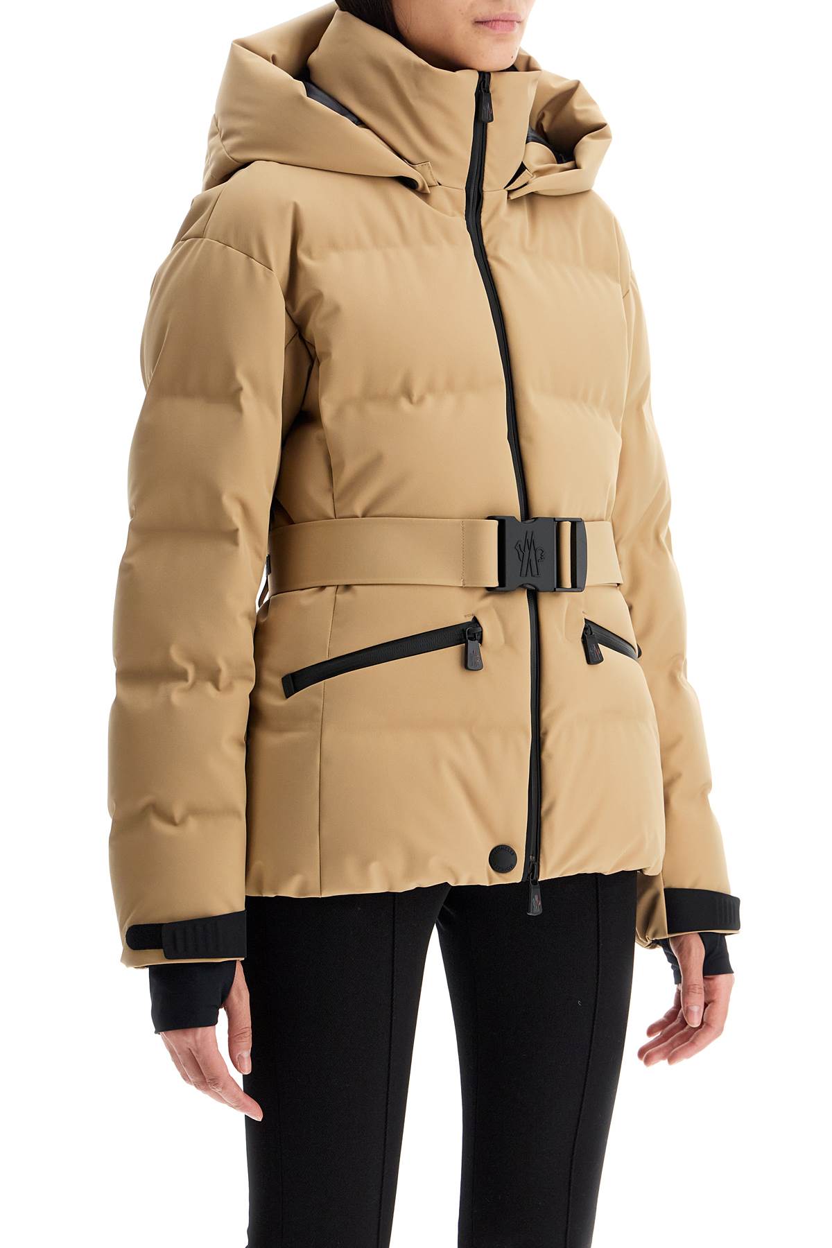 Moncler Grenoble Tolima Belted Ski Down Jacket