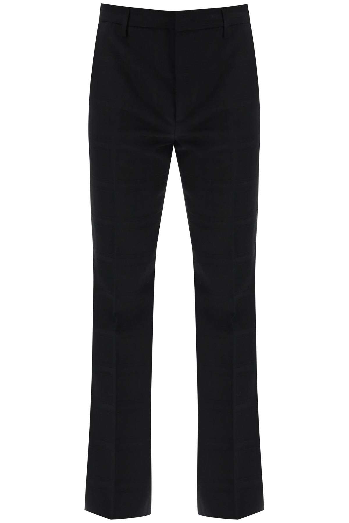 Etro Flared Pants In Virgin Wool