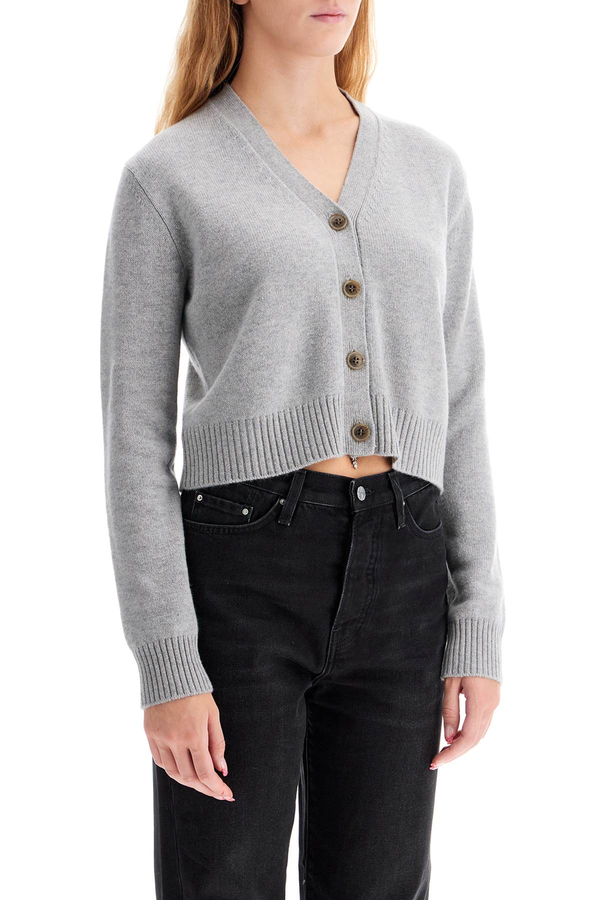 Lisa Yang Cropped Cashmere Cardigan